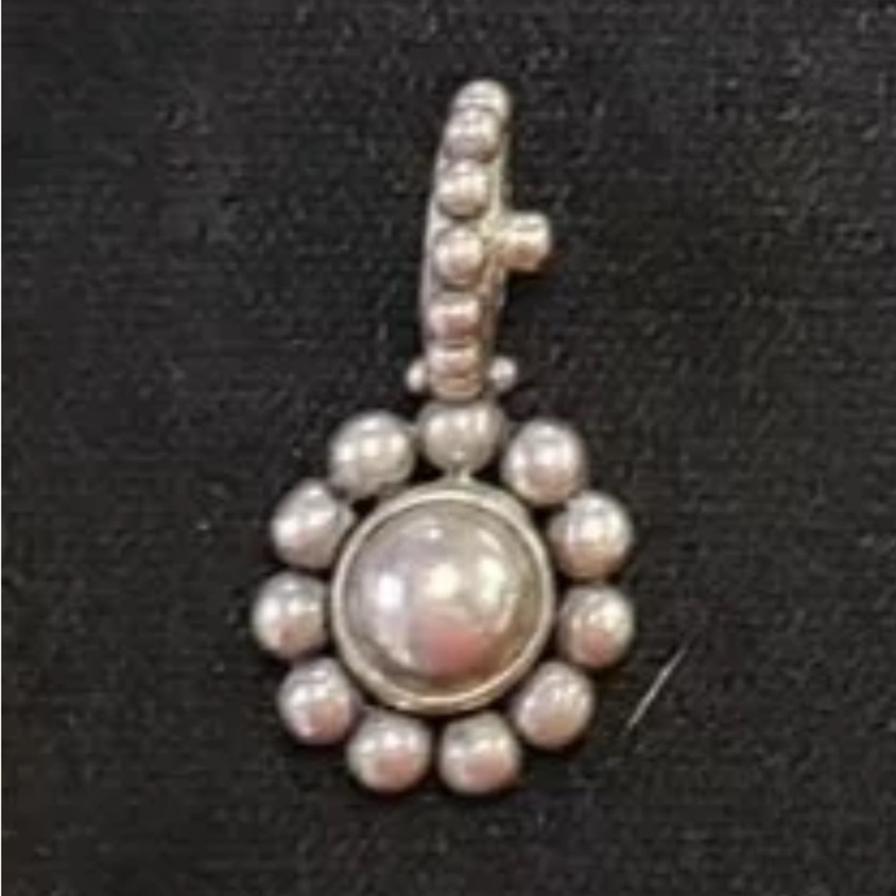 Joseph Esposito Sterling Silver Snap Pendant